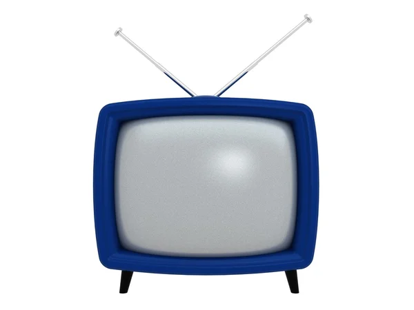 Stary telewizor | 3D — Zdjęcie stockowe