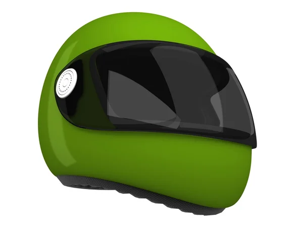 摩托车头盔 |3d — 图库照片