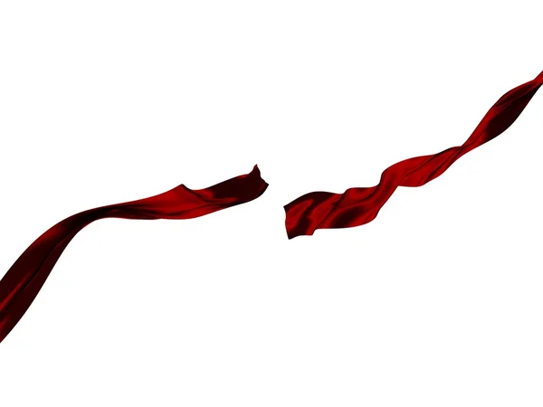 Miękkie czerwone tło satyna — Zdjęcie stockowe