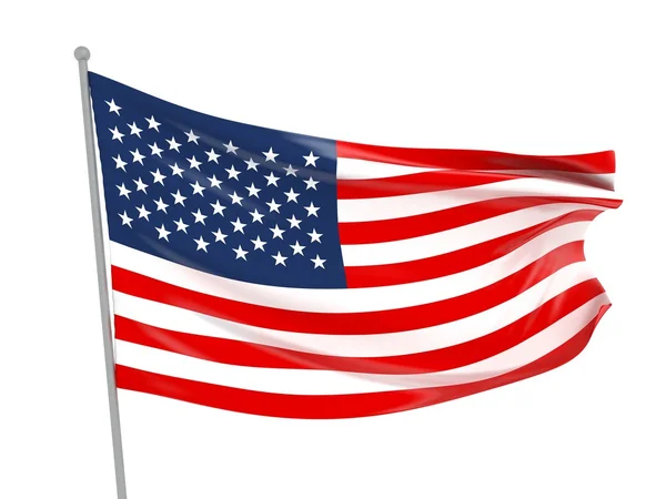 ΗΠΑ εθνική σημαία — Φωτογραφία Αρχείου