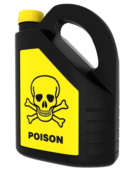 Toxic! Poison can — Stock Photo, Image