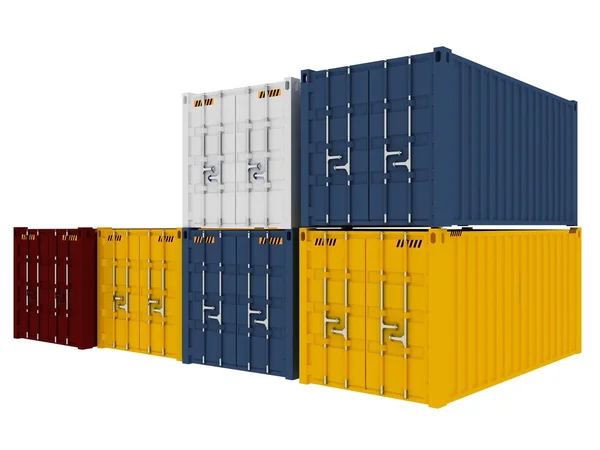 Cargo containers — Stock Photo, Image