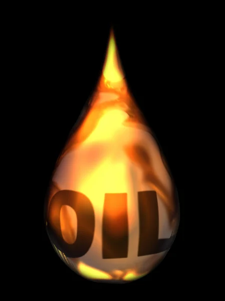 Gota de aceite —  Fotos de Stock