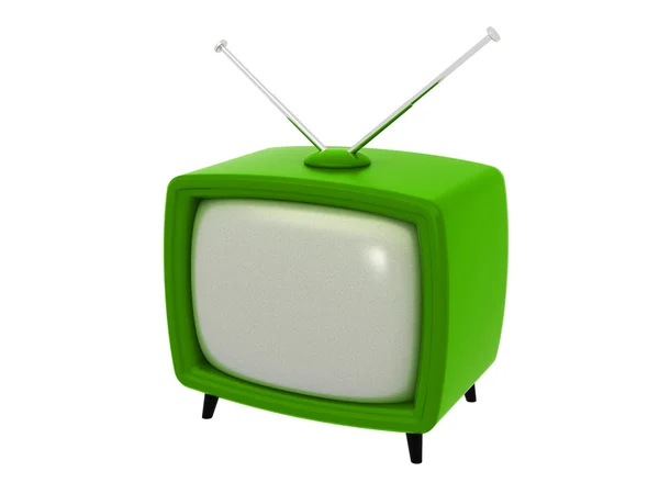 Antiguo televisor jalá 3D —  Fotos de Stock
