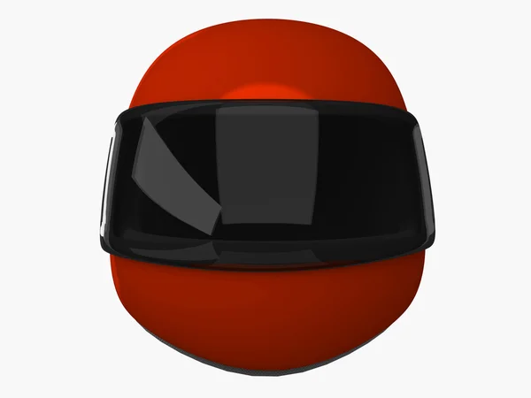 Moto Helmet в 3D — стоковое фото