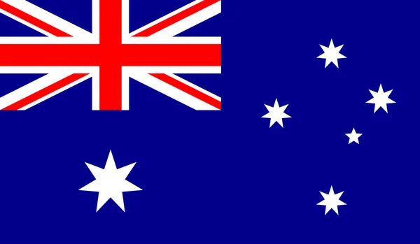 Vlag van australië — Stockvector