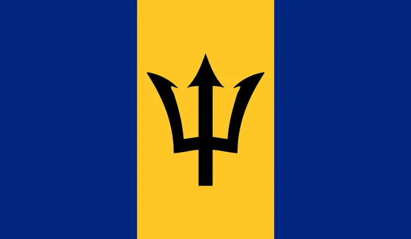 Σημαία των Μπαρμπάντος — Διανυσματικό Αρχείο