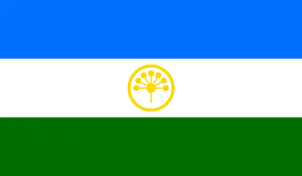Σημαία του Μπασκορτοστάν — Διανυσματικό Αρχείο