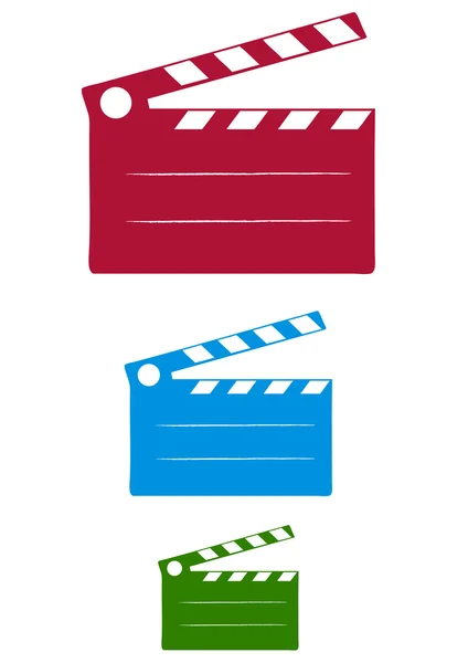 Ardoise de cinéma — Image vectorielle