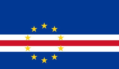 Cape Verde Flag clipart