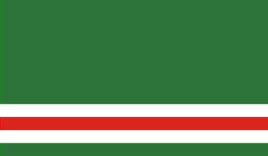 Chechen Republic of Ichkeria Flag clipart