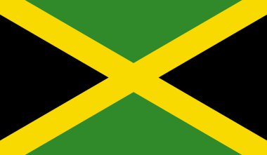 Jamaica Flag clipart