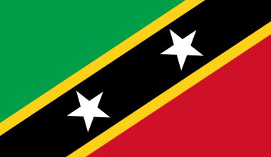 Saint Kitts ve Nevis Bayrağı