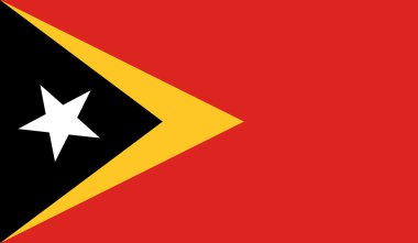 East Timor Flag clipart