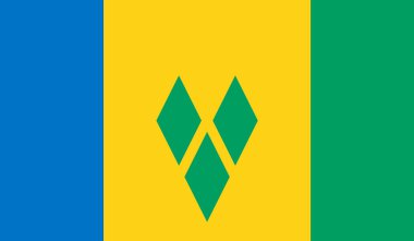 Saint Vincent ve Grenadines bayrağı