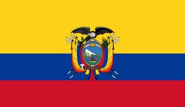 Ecuador Flag clipart
