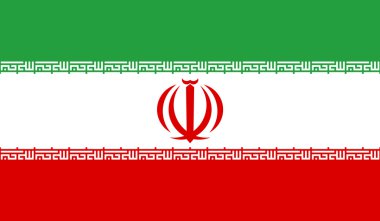 Iran Flag clipart