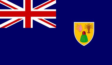 Turks and Caicos Islands Flag clipart