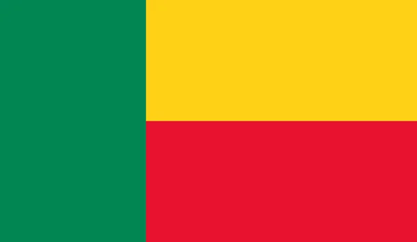Benin zászló — Stock Vector