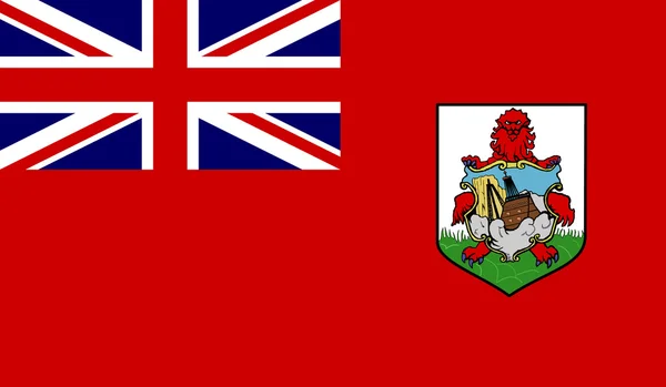 Бермудский флаг — стоковый вектор