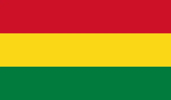 ボリビアの国旗 — ストックベクタ