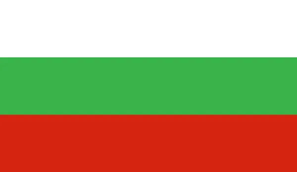 Bulgaristan bayrağı — Stok Vektör