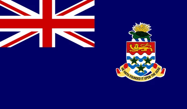 Bandiera delle Isole Cayman — Vettoriale Stock