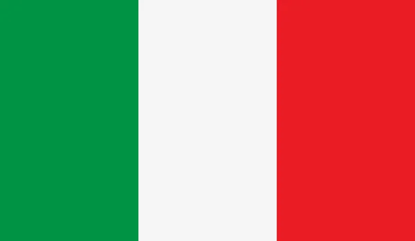 Italien flagg — Stock vektor