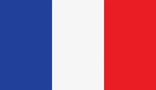 Bandiera Francia — Vettoriale Stock