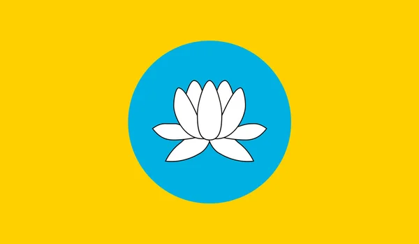 Bandera de Kalmykia — Archivo Imágenes Vectoriales