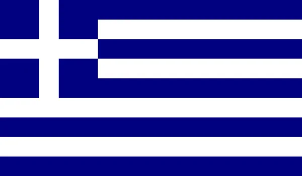Vlajka Řecko — Stockový vektor