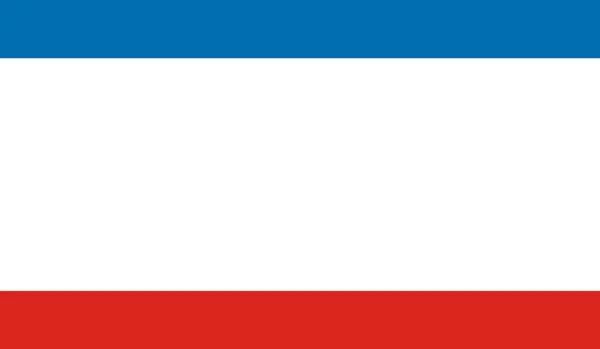 Krim-Flagge — Stockvektor