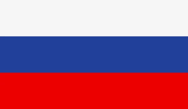 Russia bandiera — Vettoriale Stock