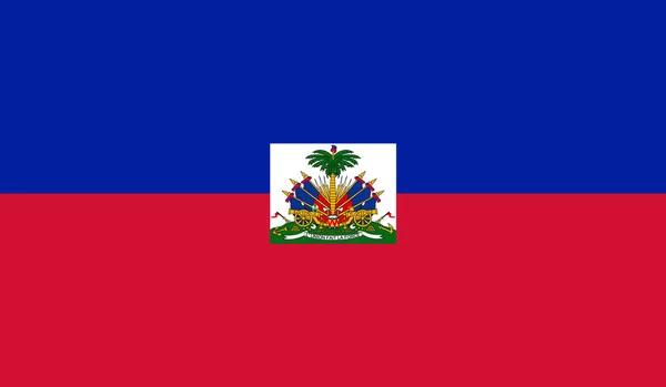 Haiti flagga — Stock vektor