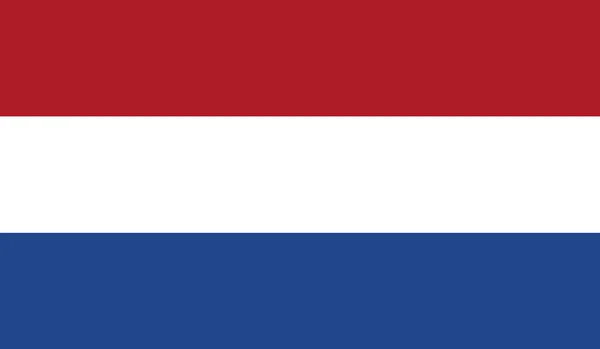 Nizozemsko vlajka — Stockový vektor