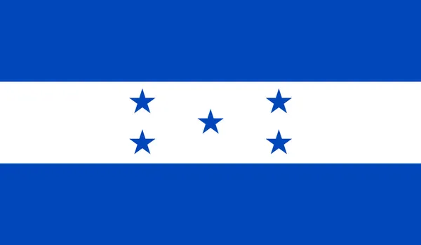 Honduras vlajka — Stockový vektor