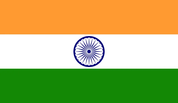 Bandera de India — Archivo Imágenes Vectoriales