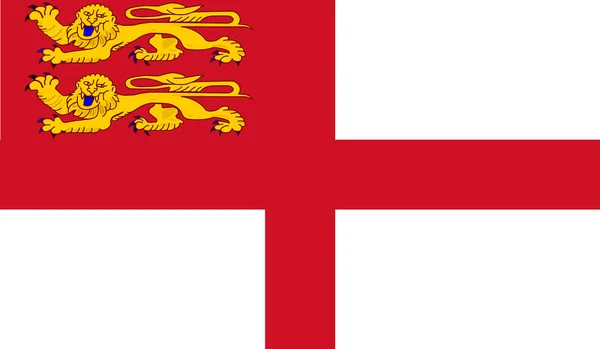 Флаг Сарка — стоковый вектор