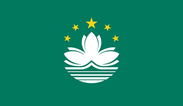 stock vector Macau Flag