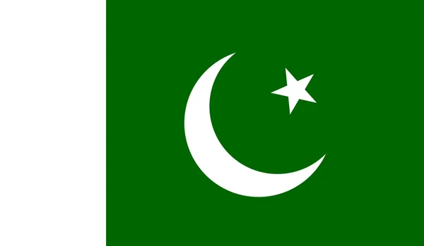 巴基斯坦国旗 — 图库矢量图片
