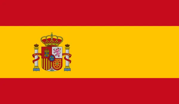 Bandeira Espanha — Vetor de Stock