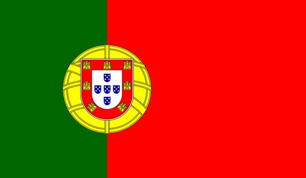 ポルトガルの国旗 — ストックベクタ