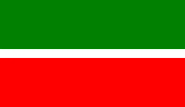 鞑靼斯坦旗 — 图库矢量图片
