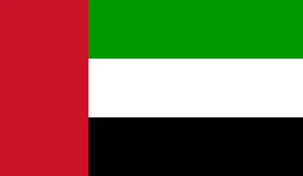 United Arab Emirates Flag — Stock Vector