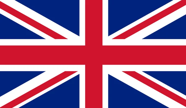 Reino Unido bandera — Vector de stock