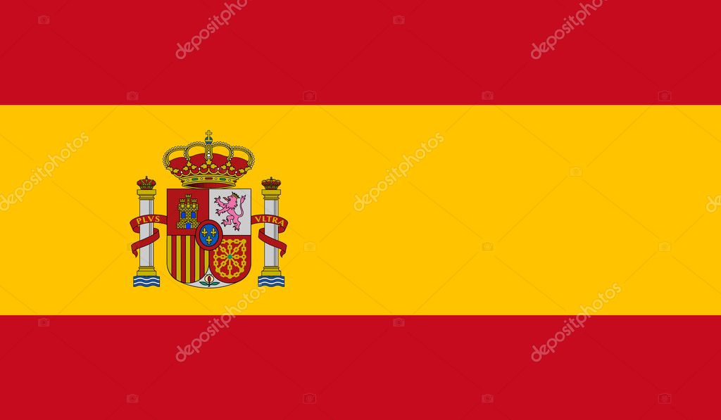 Spain Flag Stock Vector by ©megastocker #1378176