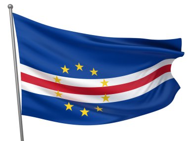 Cape Verde National Flag clipart