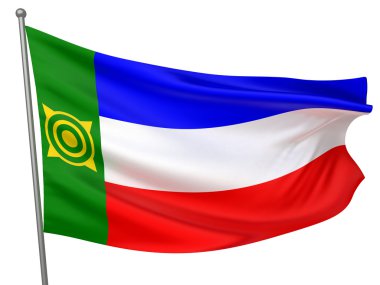 Khakassia bayrağı