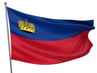 Liechtenstein ulusal bayrak