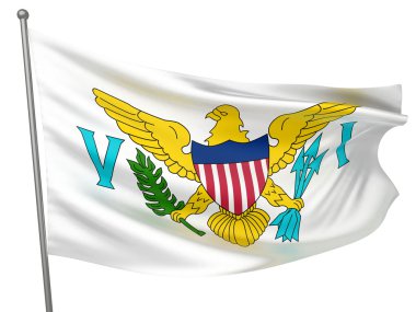 Virgin Islands (US) National Flag clipart